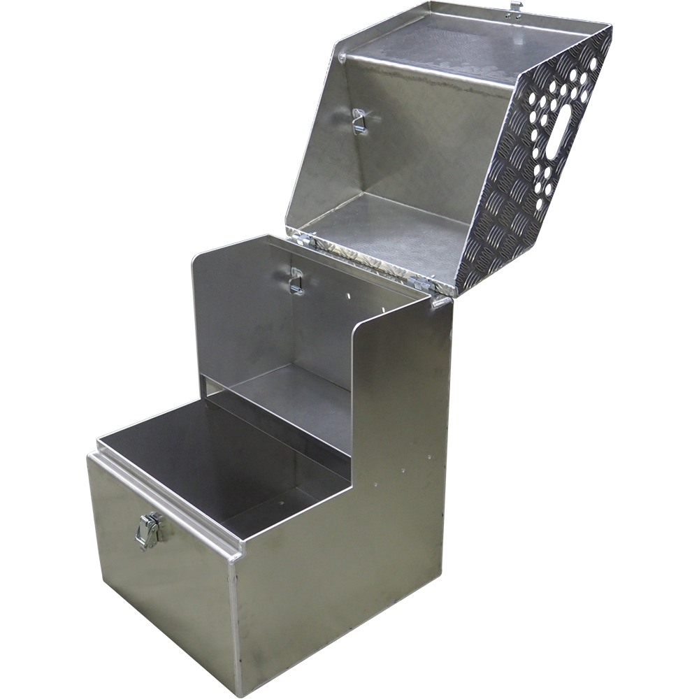 Laatikko 435x590x500 alumiinia, porras, webshopProducts - 